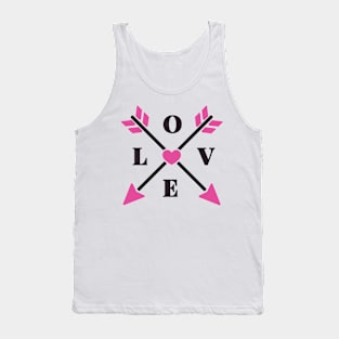 LOVE Arrows Valentine Tank Top